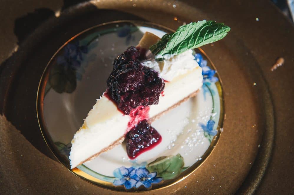 Cheesecake w/ Partridge Berry