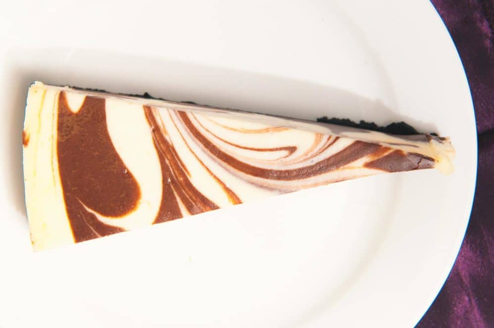 Chocolate Swirl Cheesecake