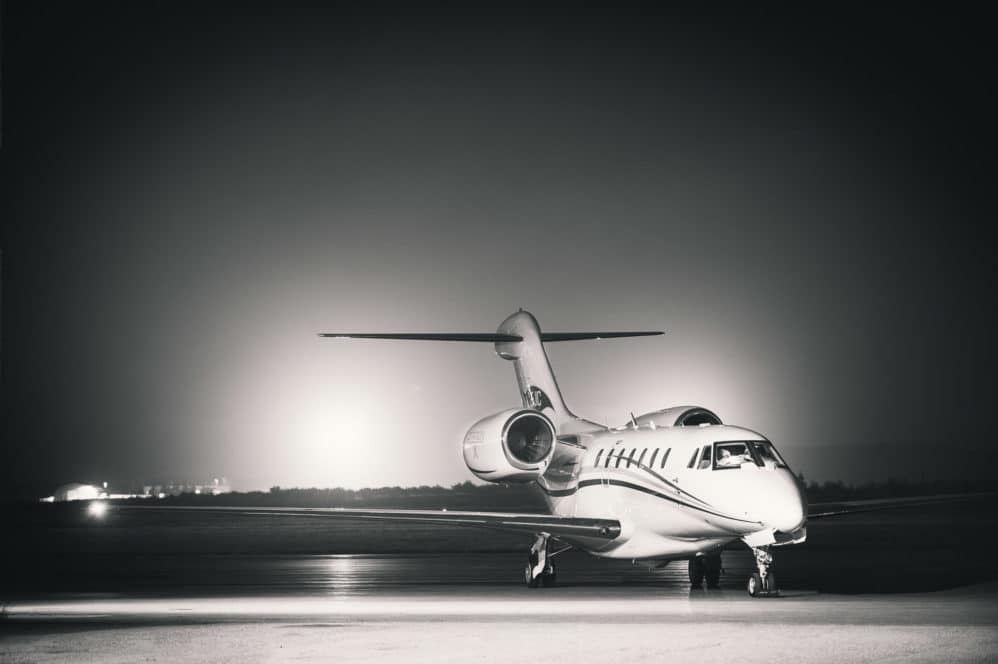 A snap from a shoot with the Cessna Citation X