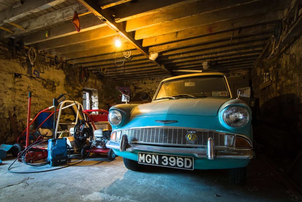 Barn find Irish Anglia in Ireland