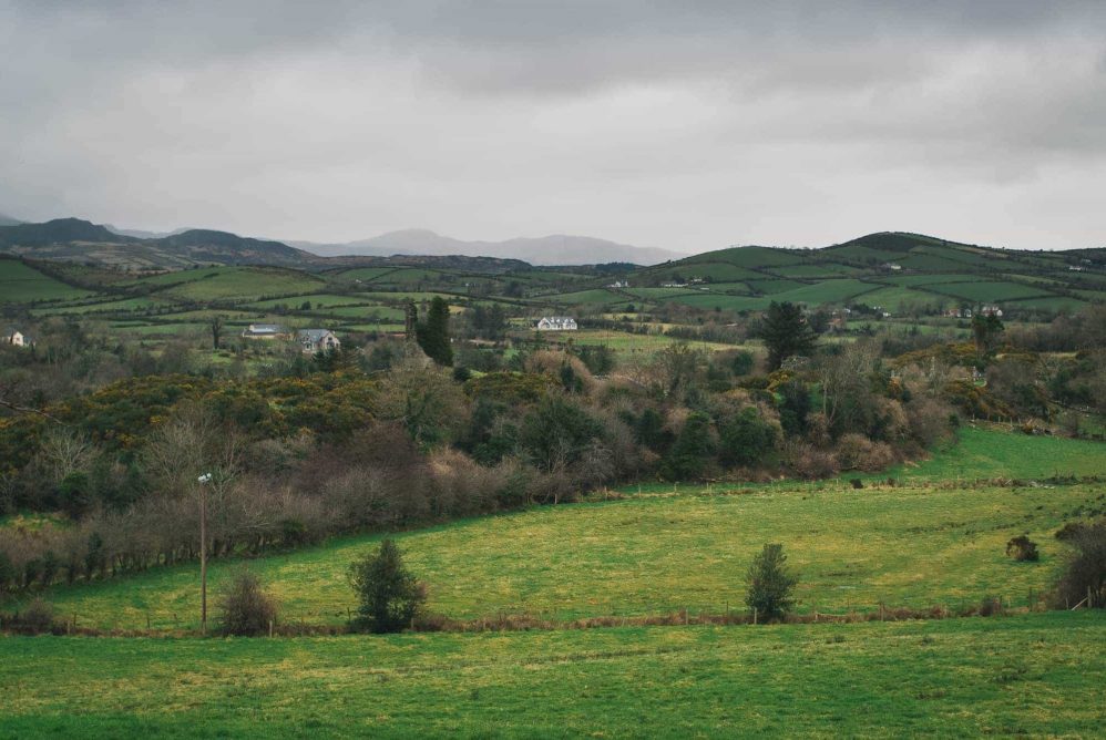 The Kilmacrenan countrysidein Donegal, Ireland