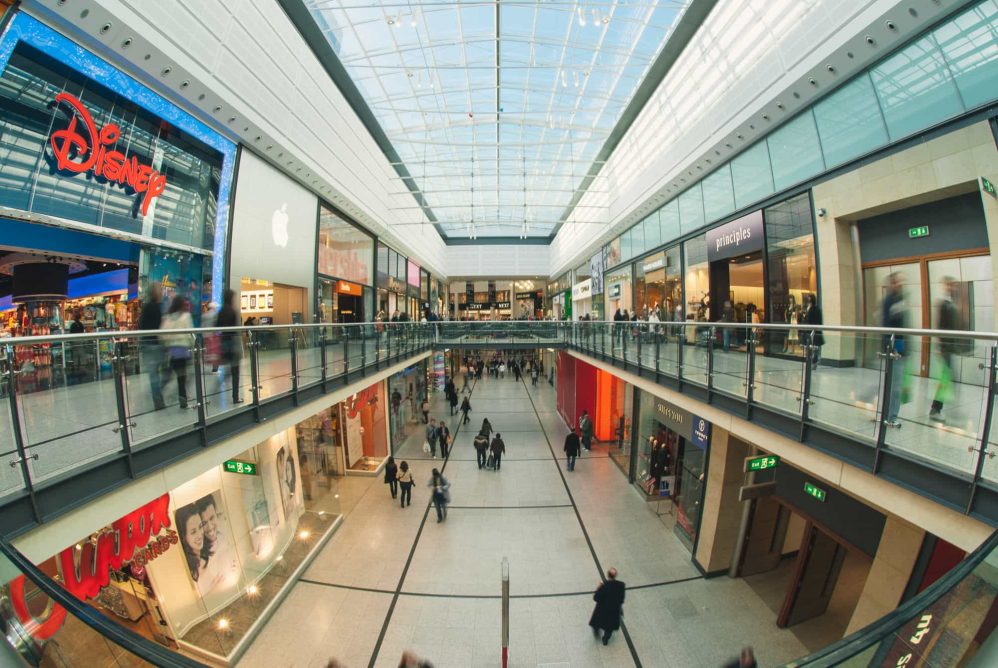 Arndale Shopping Centre in Manchester, England