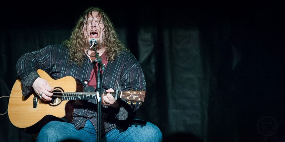 Matt Anderson performing at the Wreckhouse Jazz and Blues Festival